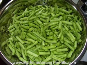 beans ready for the jar