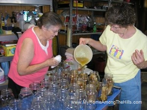 Bottling the honey