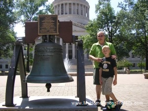 Bell at WV Capitol