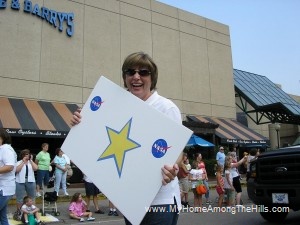 Emily in the Regatta parade