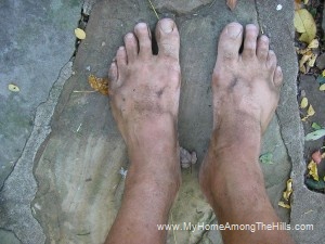 Hobbit feet? Hobbit feet?