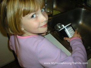 Making salt crystals Making salt crystals