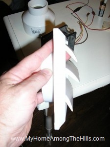Louver for solar furnace Louver for solar furnace