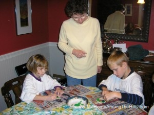 Painting Christmas ornaments! Painting Christmas ornaments!