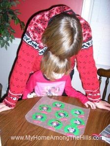 Painting Christmas ornaments! Painting Christmas ornaments!