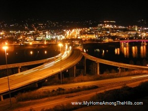 Charleston, WV at night! Charleston, WV at night!