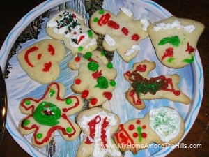 Making Christmas Cookies Making Christmas Cookies