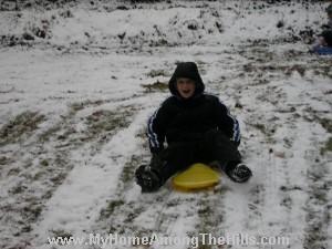 sled riding