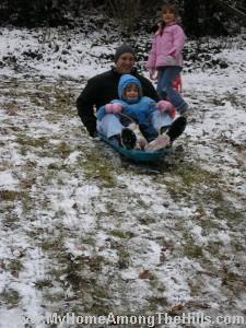 sled riding