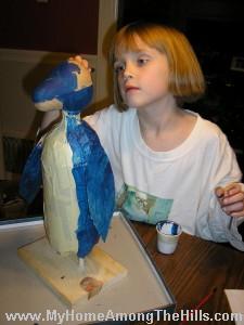 Making a penguin