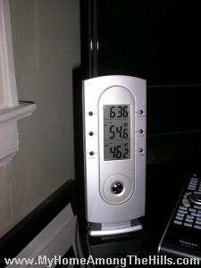 Family room temps