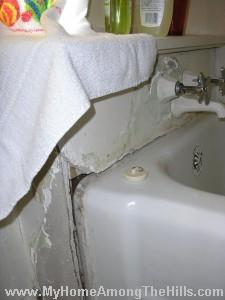 Nasty old bathroom