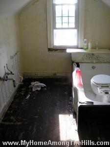 Nasty old bathroom