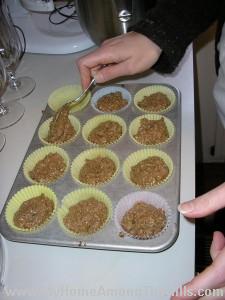Making muffins