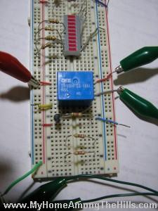 Electronic parts for the automatic cat feeder