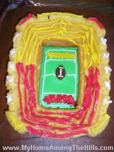 Superbowl cake