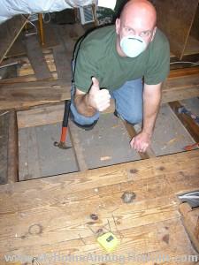 Attic - no insulation!