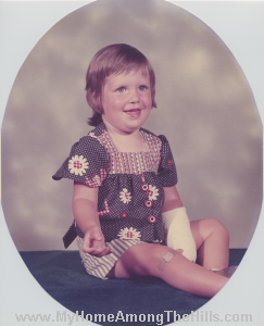 Emily as a kid!