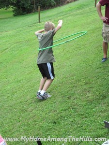 Hillside fun!