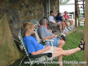 Hillside fun!