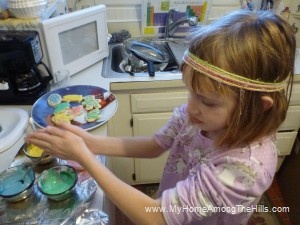 Cookie decorating