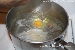 Making Poached Eggs