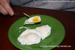 Eating Poached Eggs