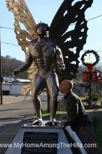 Licking the Mothman!