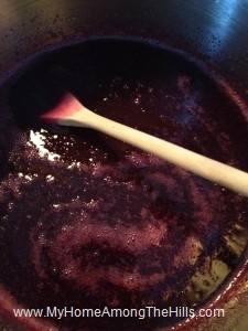Making grape juice