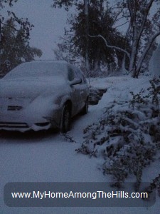 Snow in October
