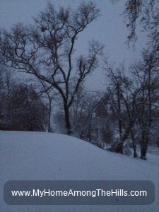 Snow in October