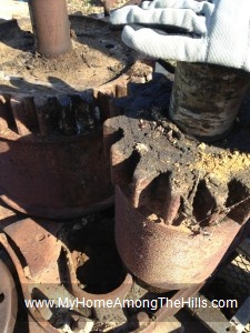 Cogs on the Chattanooga Plow Company cane mill