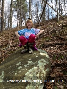 Queen of the lichen rock