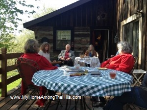 Mountain Stories at the house concert
