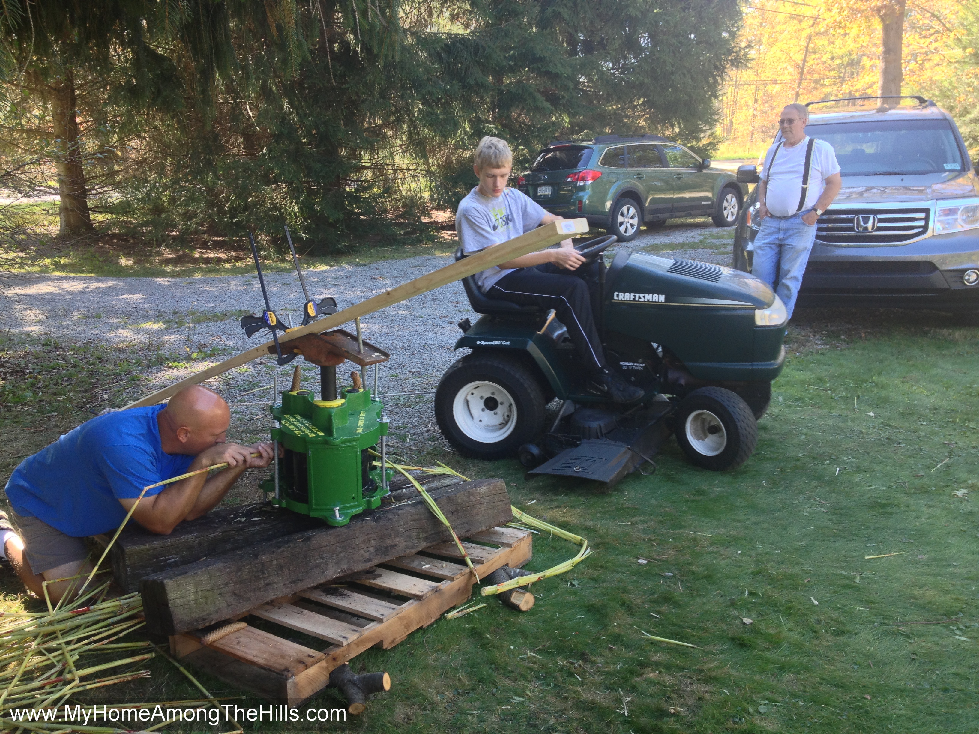 Cane mill My Home Among The Hills