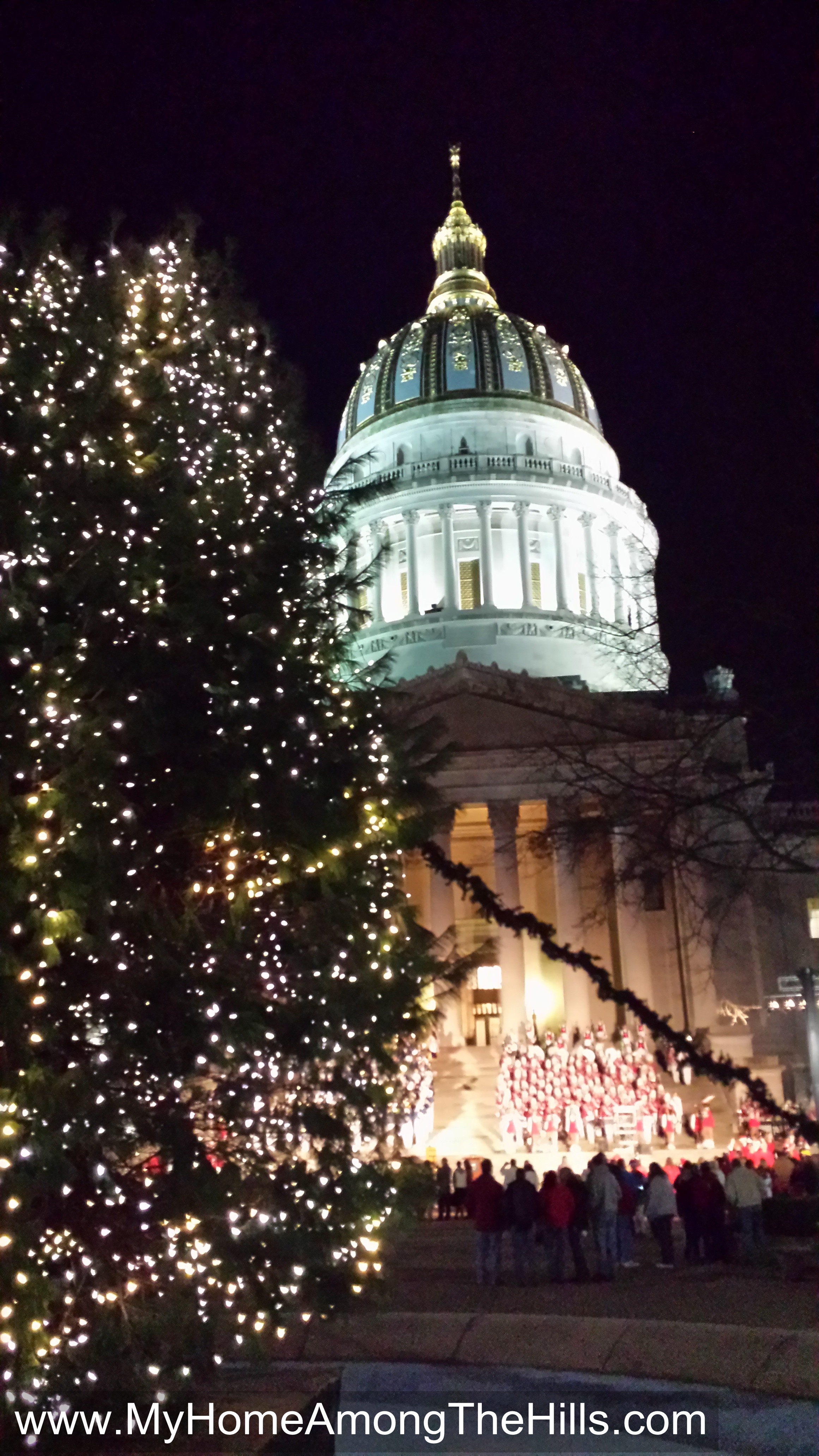 the lighting of the wv christmas tree my home among the the lighting of the wv christmas tree my home among the